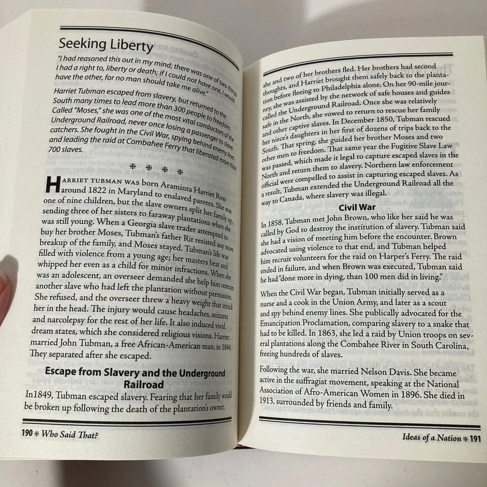 The Book Of Who Said That Publications International Ltd‎ Hardcover